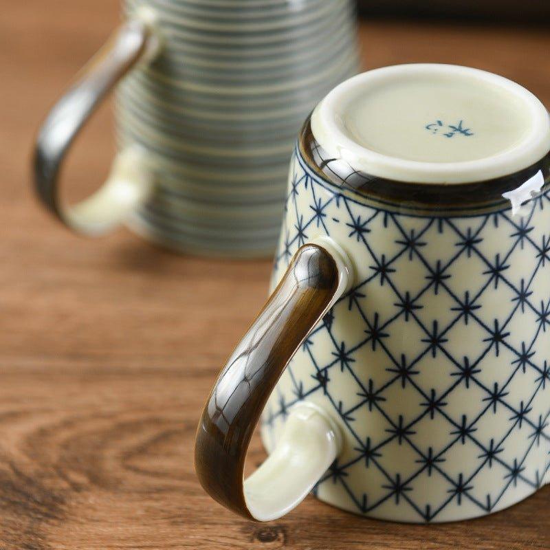 Japanese Handcrafted Ceramic Pattern Themed Tea Cups | Stornfield