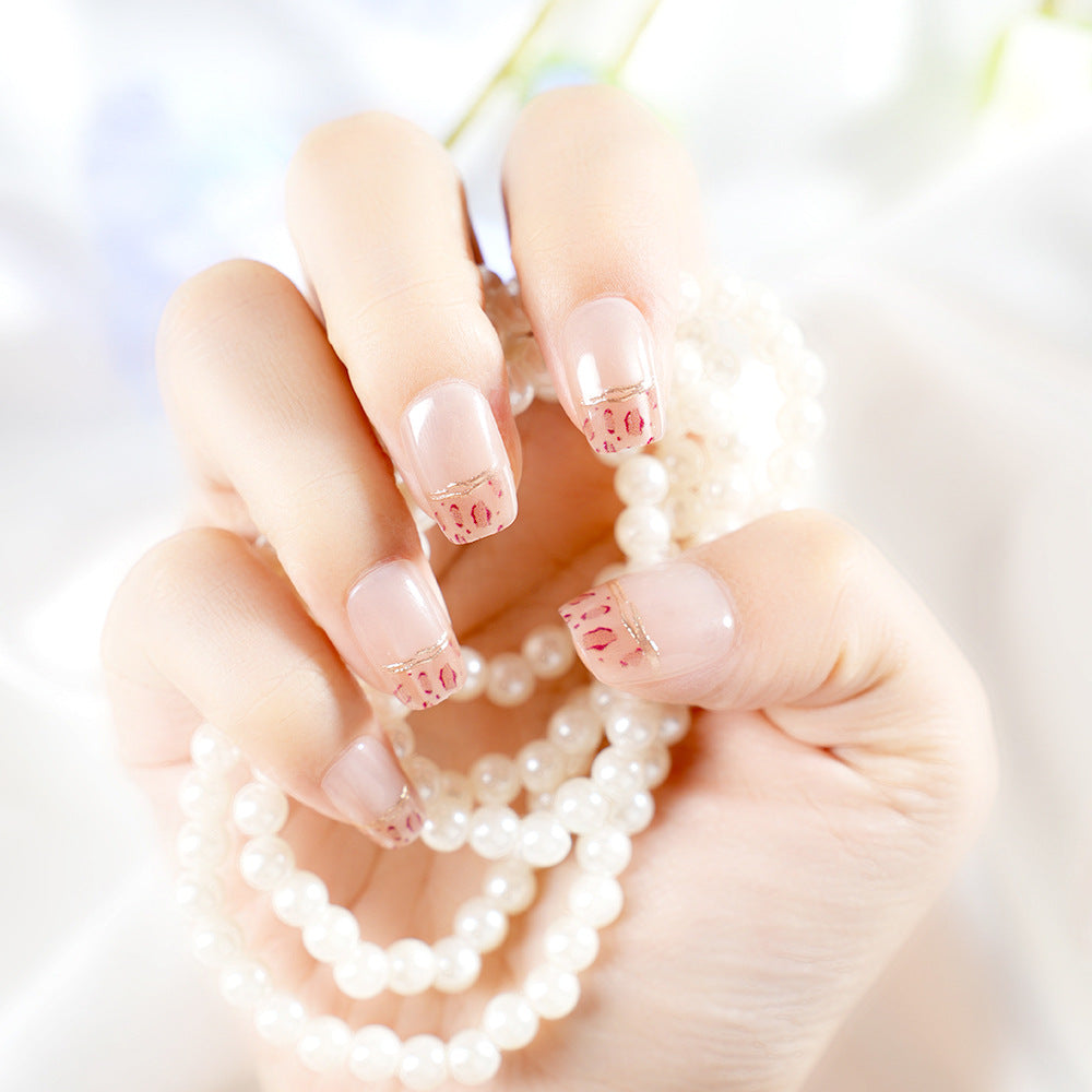 Stylish Artistic Press-On Nail Set Stornfield
