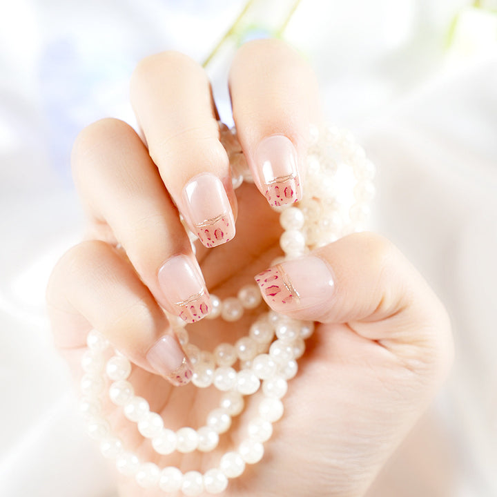Stylish Artistic Press-On Nail Set Stornfield