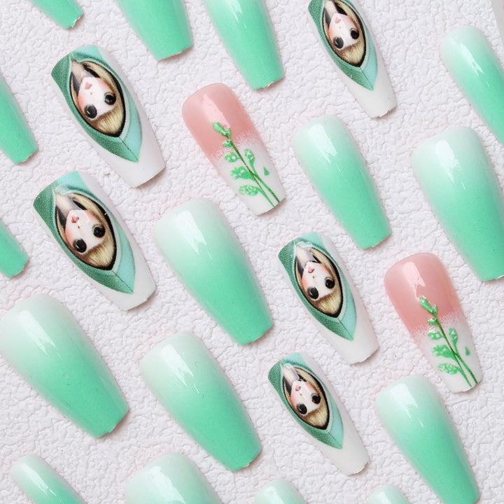 Artistic Character Design Press-On Nails Stornfield