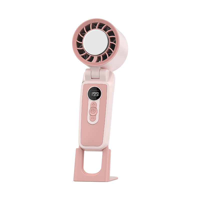 Women Portable Mini High-Performance Fan with Digital Control Stornfield