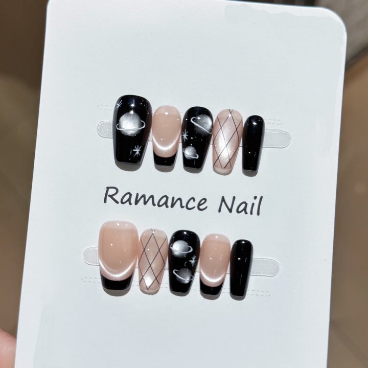 Artistic Press-On Nails Stornfield