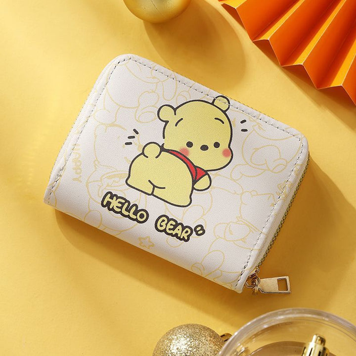 Cute Cartoon-Themed Zippered Coin Purse Stornfield