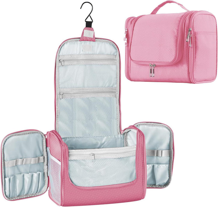 Cosmetic organizer with hooks and multiple compartments Stornfield