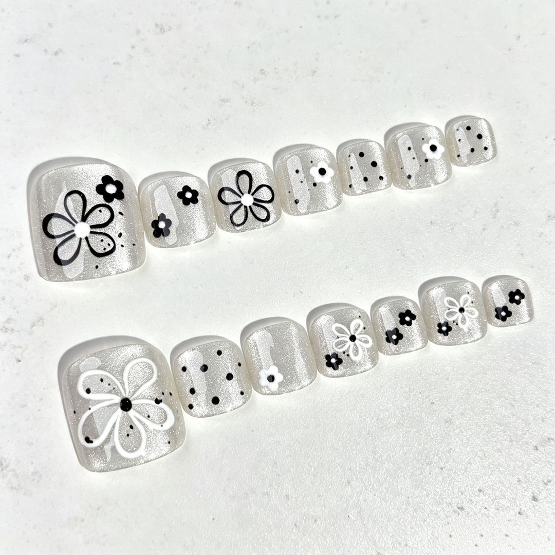 Creative Floral Nail Art Sticker Set