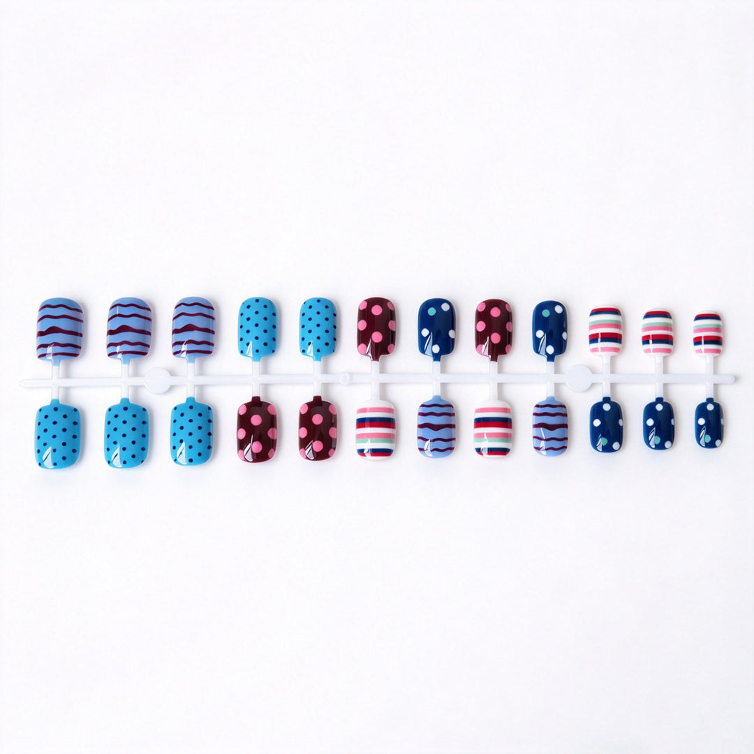 Artistic Patterned Nail Art Kit
