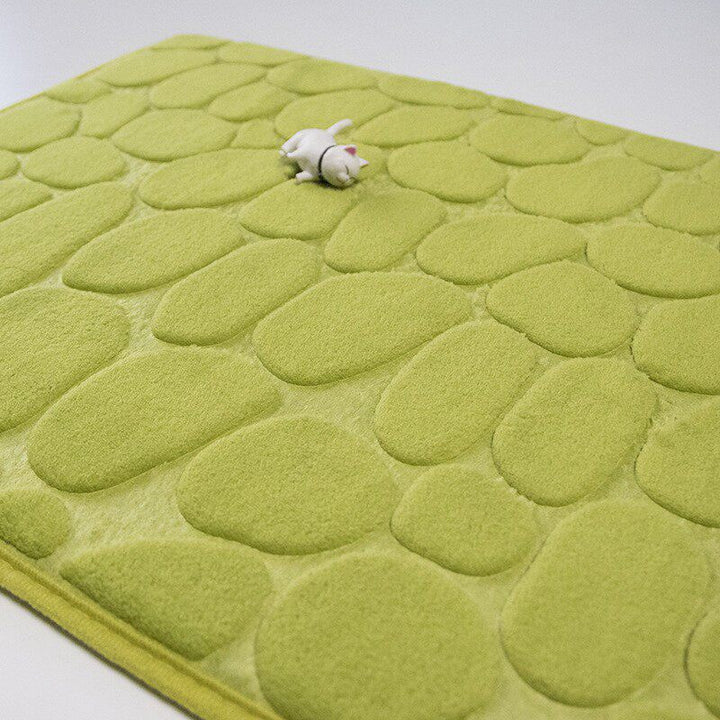 Textured Pebble Bath Mat