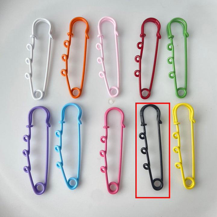 Decorative Safety Pin Brooch Stornfield