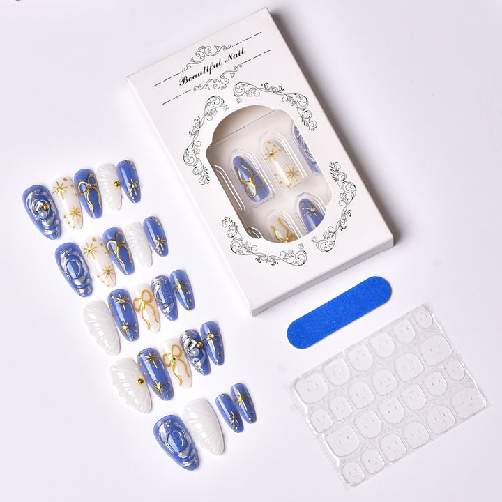 Artfully designed nail set Stornfield