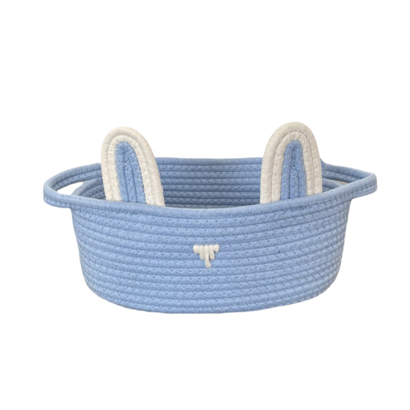 Ladies decorative storage basket with bunny ear design Stornfield