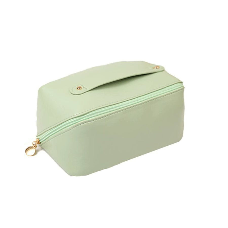 Cosmetic bag with elegant zipper Stornfield