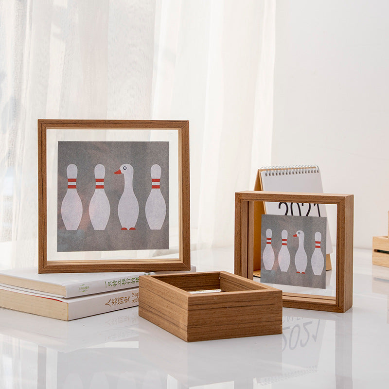 Decorative Framed Bowling Art Print