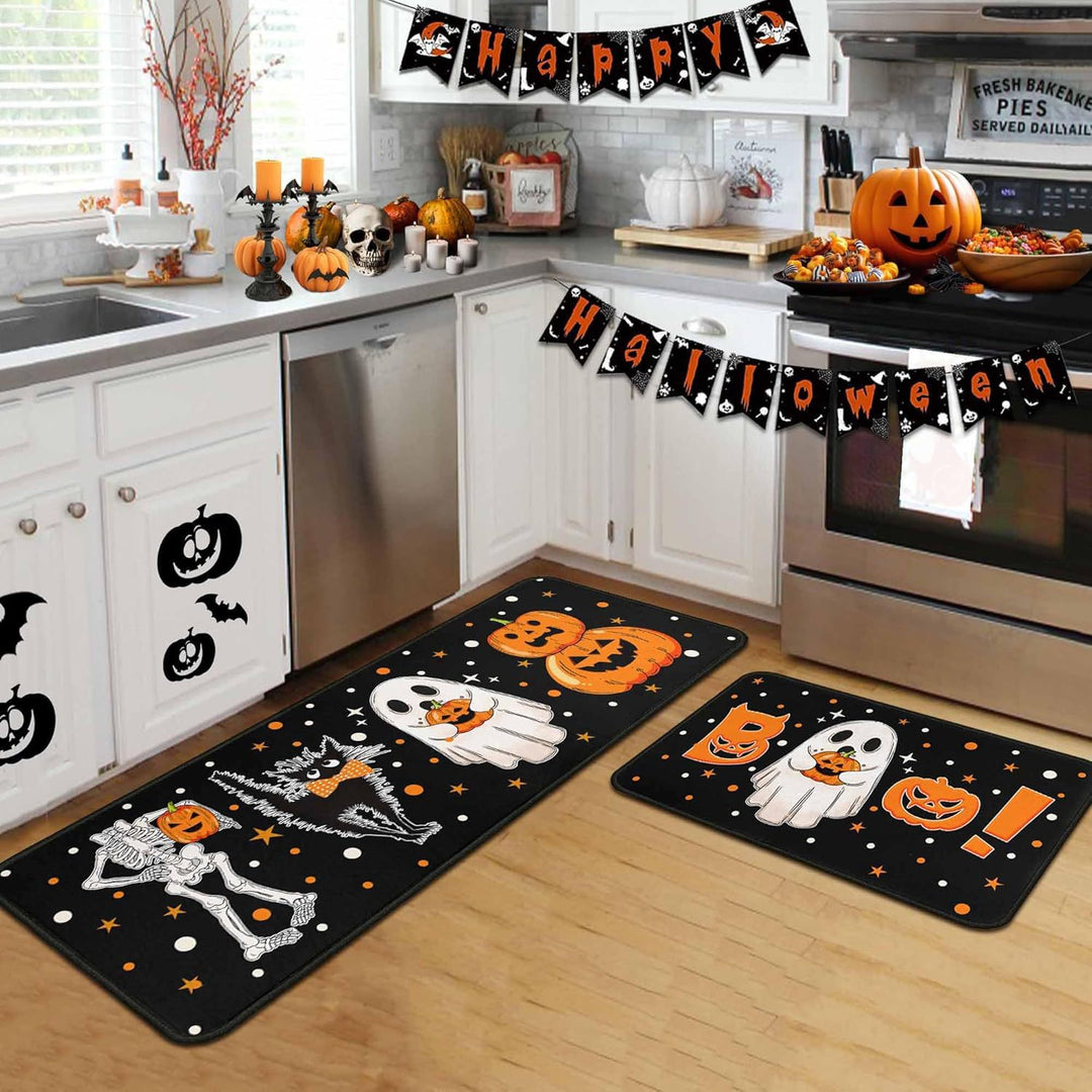 Halloween-Themed Decorative Floor Mat