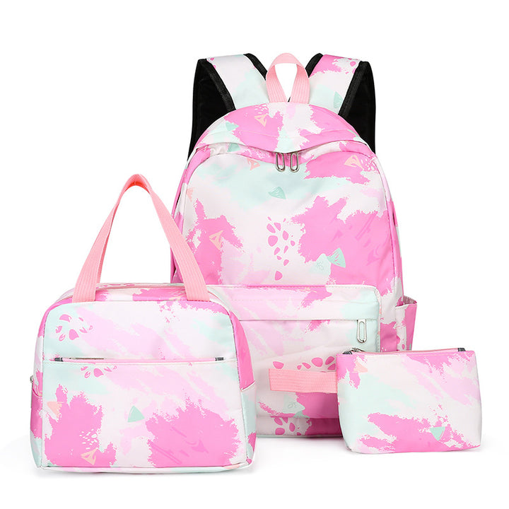 Backpack set with insulated lunchbox and practical case Stornfield