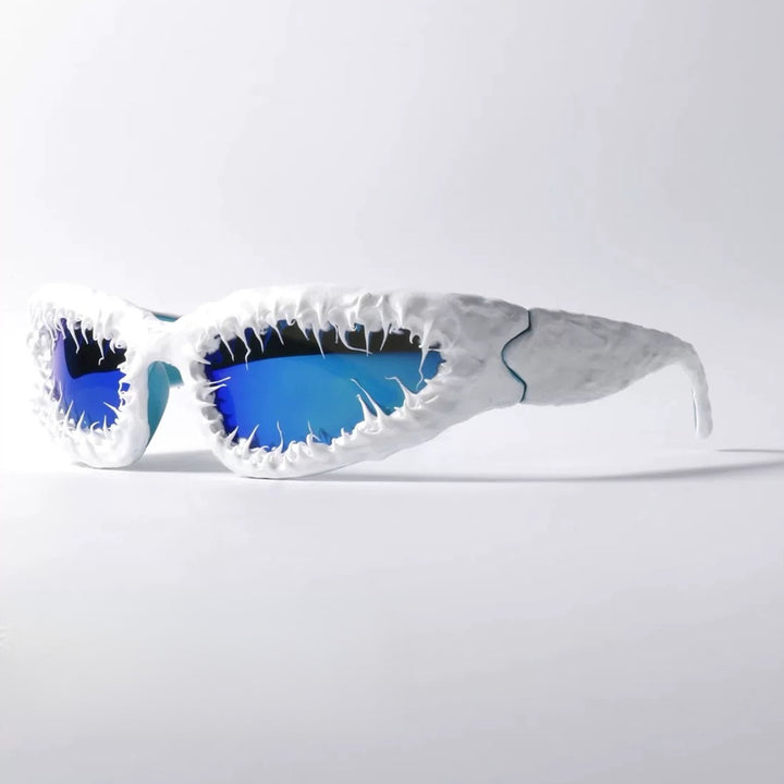 Women's creative design sunglasses with unique structured frame Stornfield