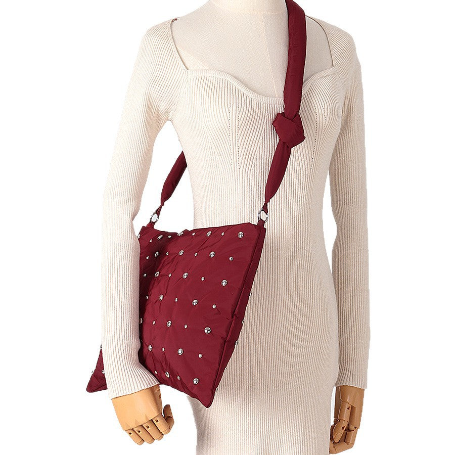 Decorative Quilted Handheld Tote
