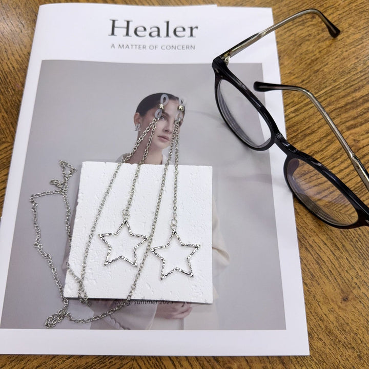 Star-Shaped Drop Earrings Stornfield