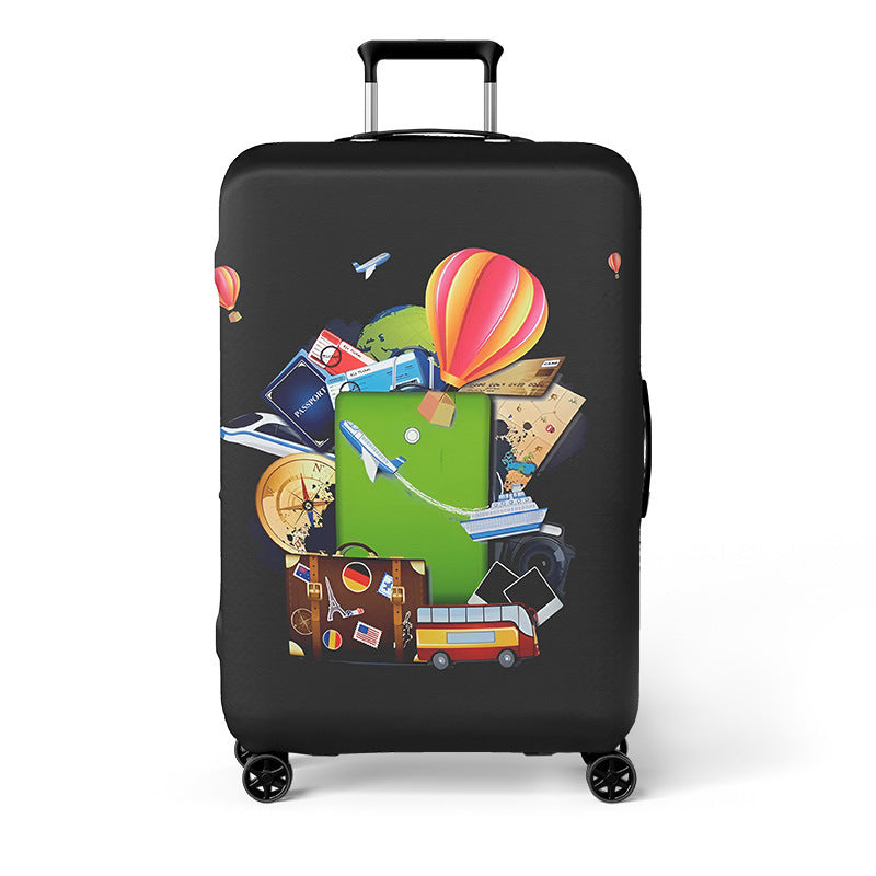 Heart-Patterned Hard Shell Luggage Stornfield