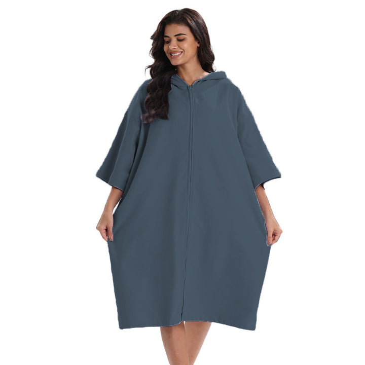 Practical and comfortable bathrobe poncho Stornfield