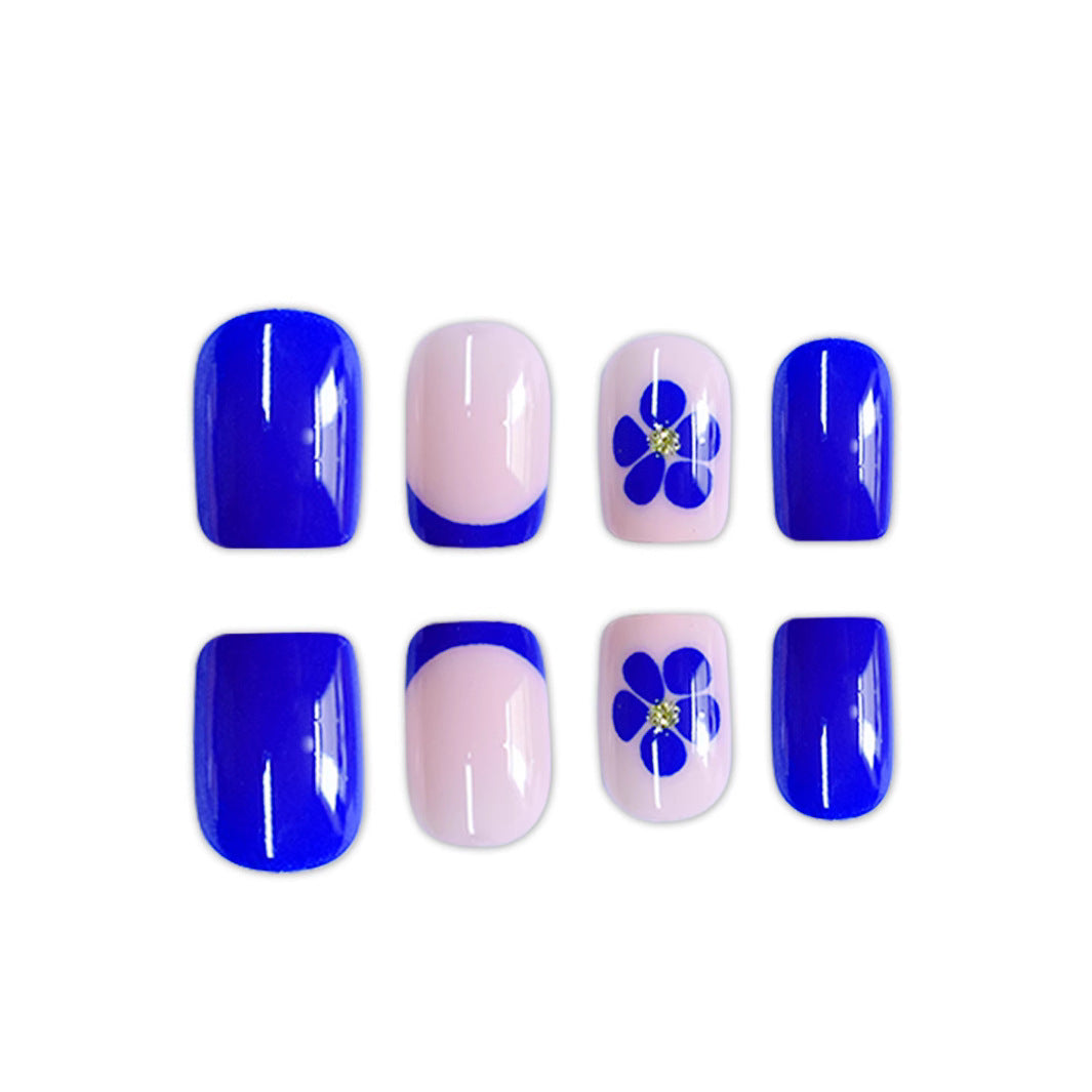Floral Accent Press-On Nail Art Stornfield