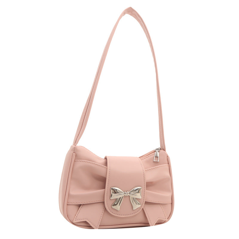 Elegant Bow Accent Shoulder Bag Stornfield
