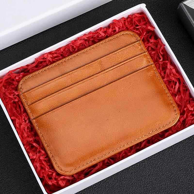 Minimalist Leather Card Holder Stornfield