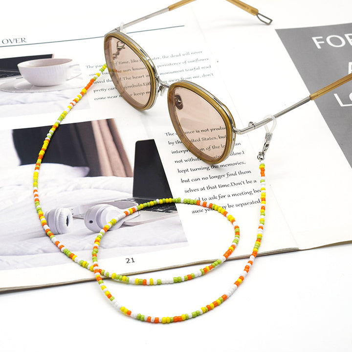 Colorful Beaded Eyewear Chain Holder Stornfield