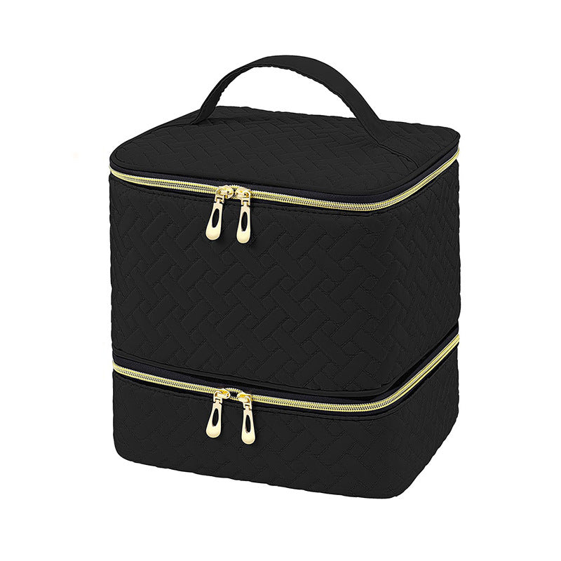 Cosmetic storage bag with multiple compartments Stornfield