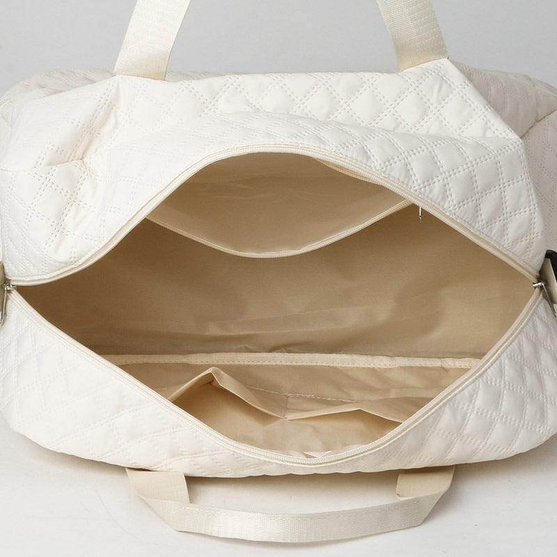 Quilted Multi-Functional Travel Duffel