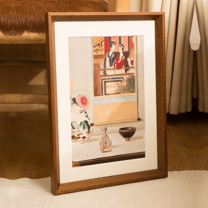 Elegant Floral Wall Art Frame