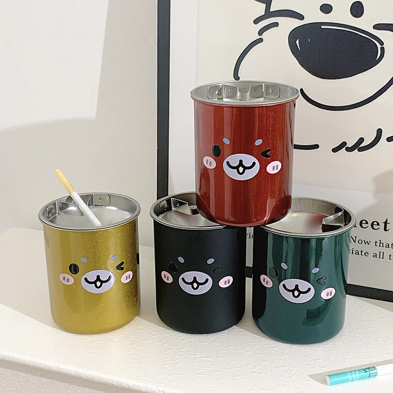 Multifunctional drinking container with cute animal face Stornfield