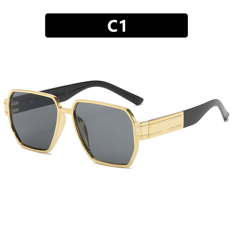 Ladies elegant sunglasses with striking geometric frame Stornfield