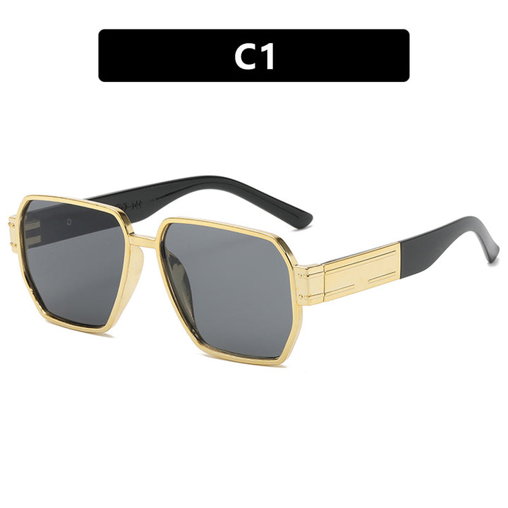 Ladies elegant sunglasses with striking geometric frame Stornfield