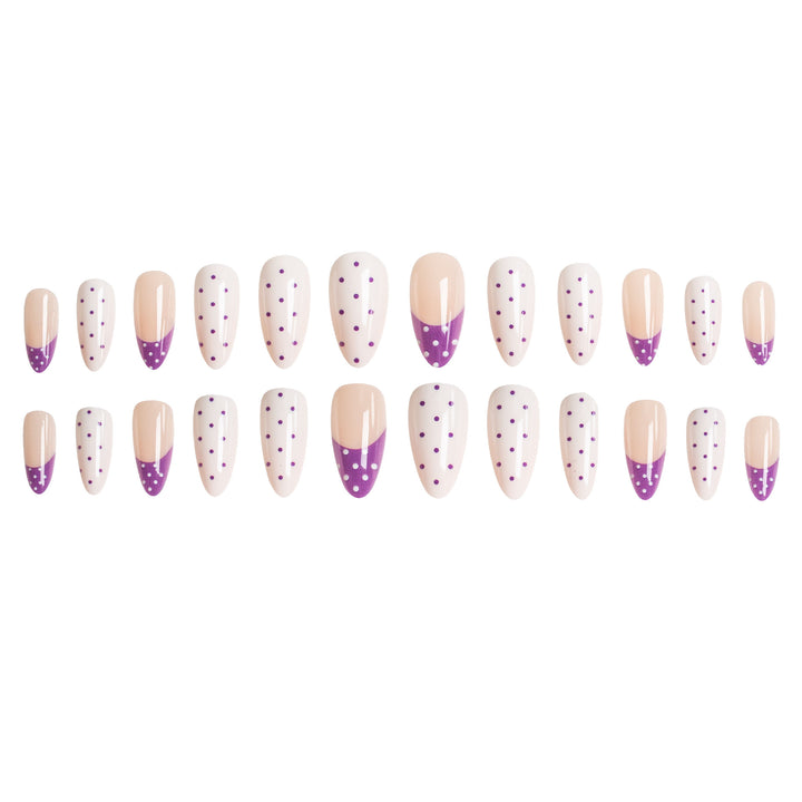 Polka Dot Press-On Nail Art