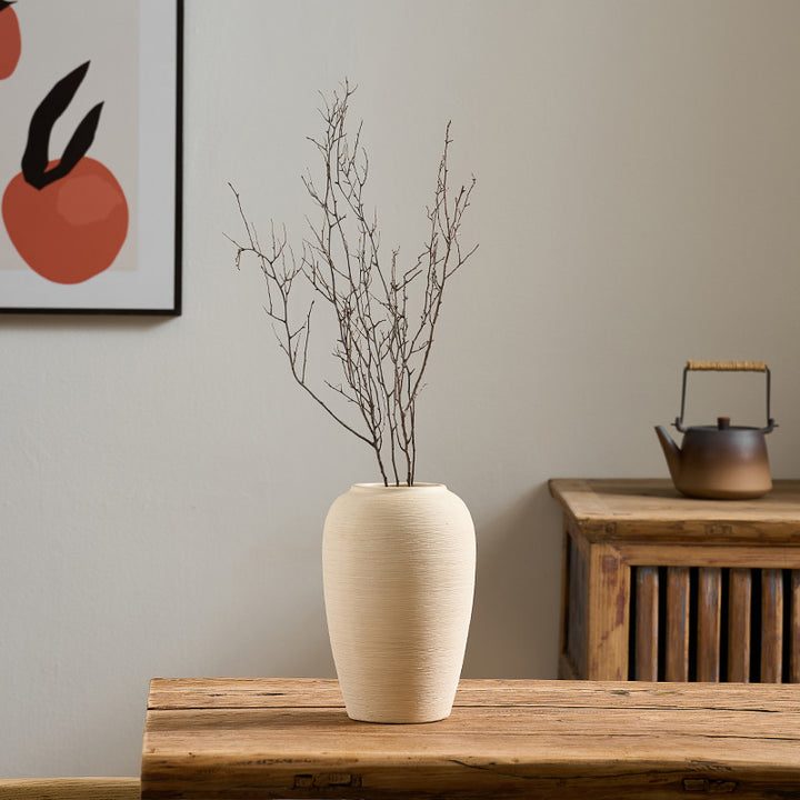 Decorative flower ceramic vase Stornfield