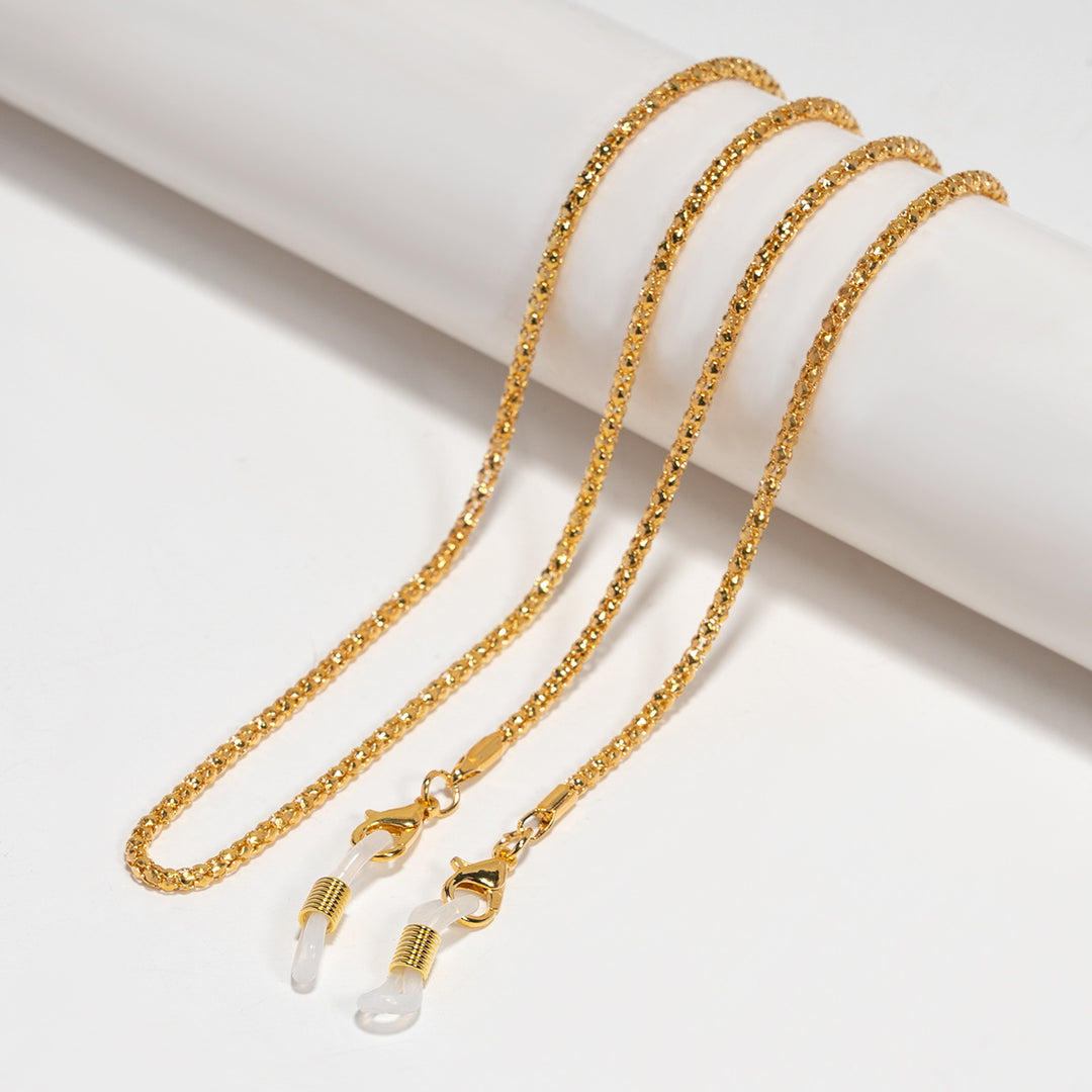 Elegant Silver-Plated Eyewear Chain Stornfield
