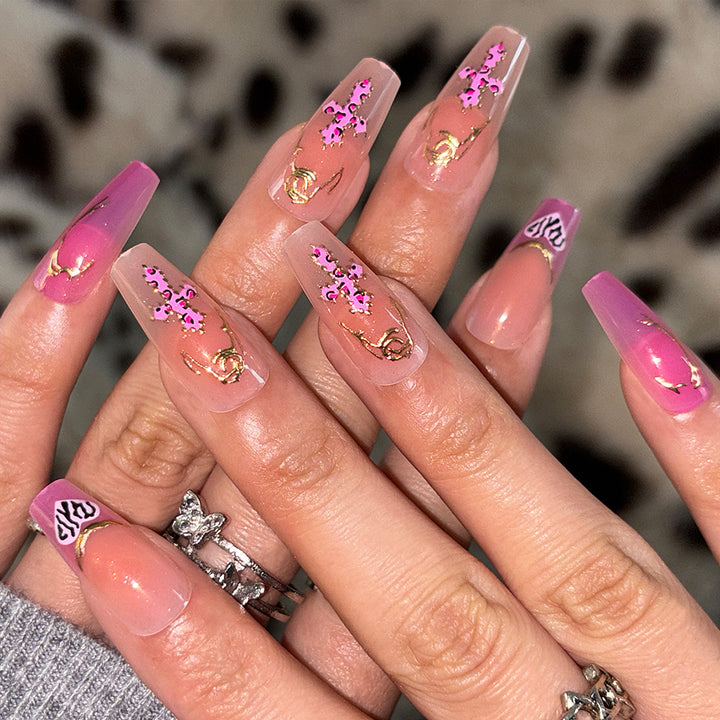 Premium Press-On Nail Tips Kit Stornfield