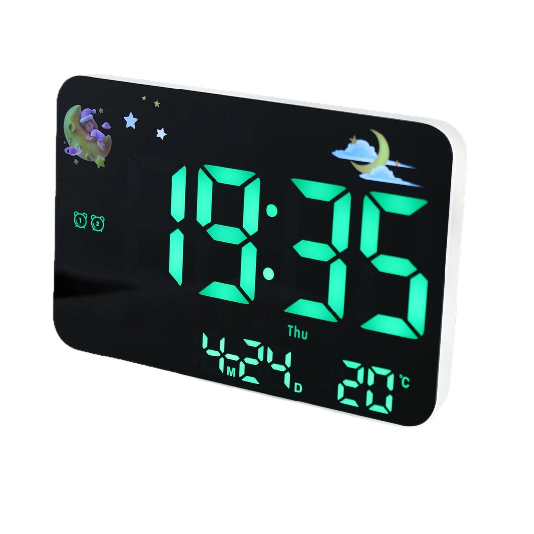 Digital alarm clock with projection and temperature display Stornfield