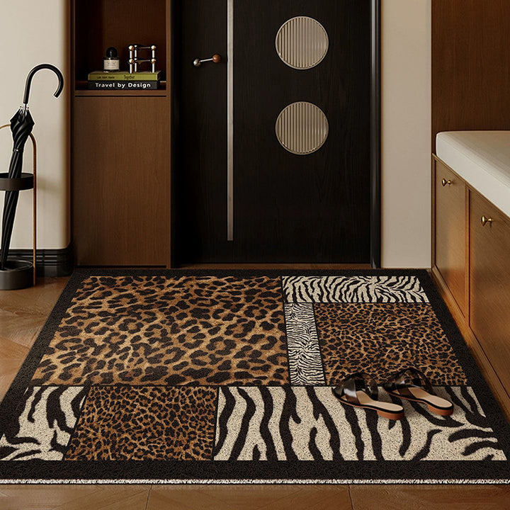 Safari-Themed Decorative Entrance Mat