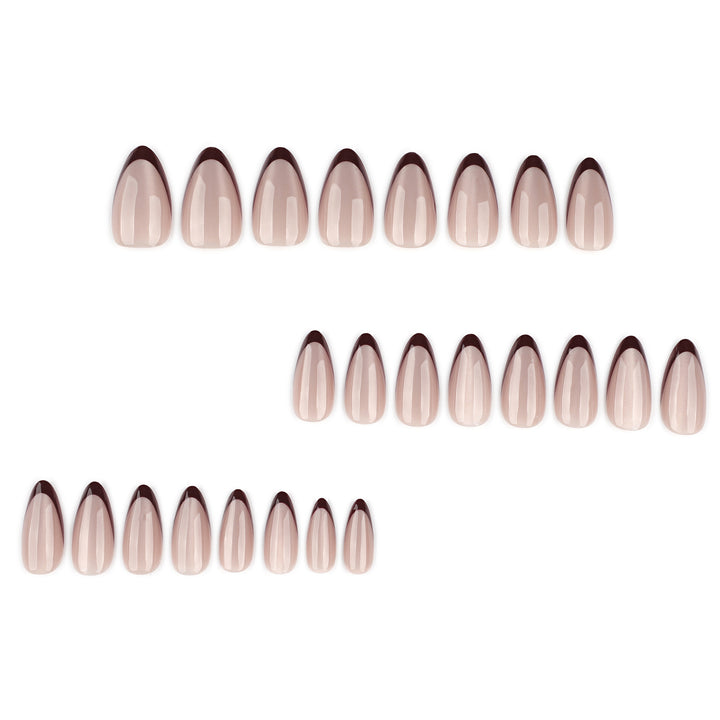 Artificial nail art with elegant French tip Stornfield