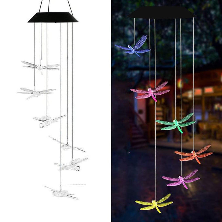 Decorative Flamingo Hanging Mobile Wind Chime Garden Ornament Stornfield