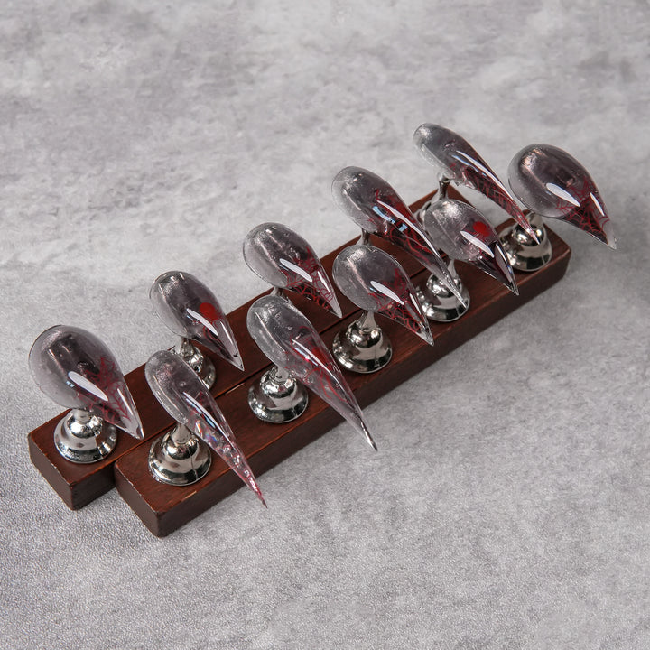 Decorative Stiletto Nail Tips