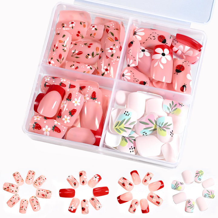 Artistic Themed Press-On Nail Collection Stornfield