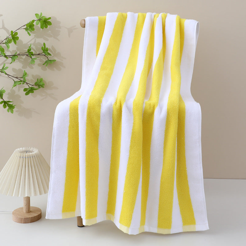 Large Beach Towel With Stylish Stripe Pattern Stornfield