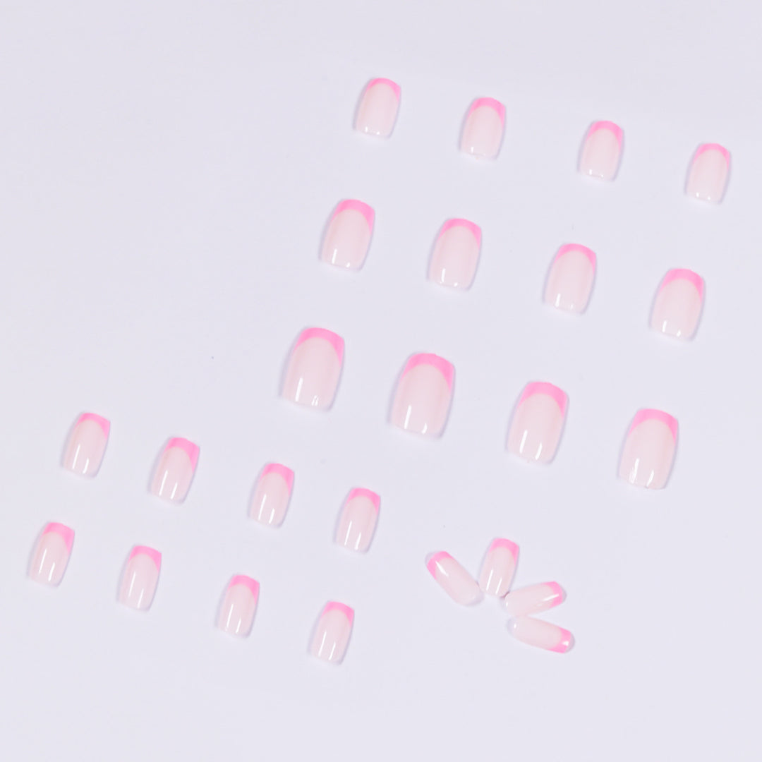 Artificial nail art with elegant French tip Stornfield