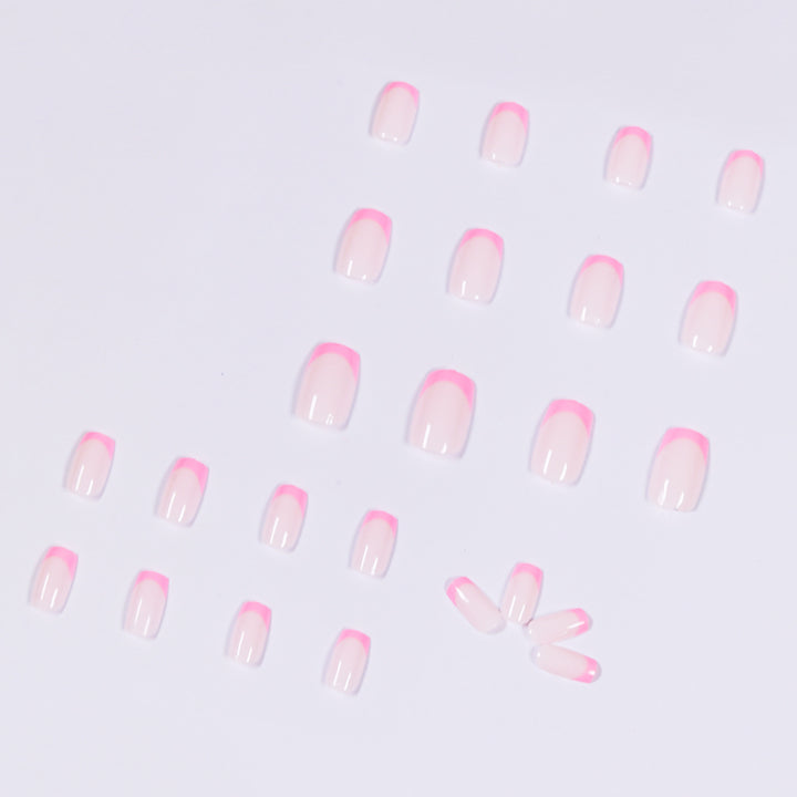 Artificial nail art with elegant French tip Stornfield