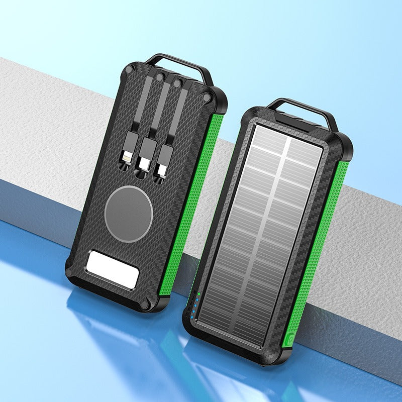 Solar Powerbank with Wireless Charging Technology Stornfield