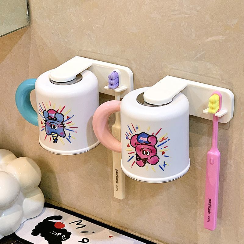 Wall cup holder with cute character design Stornfield
