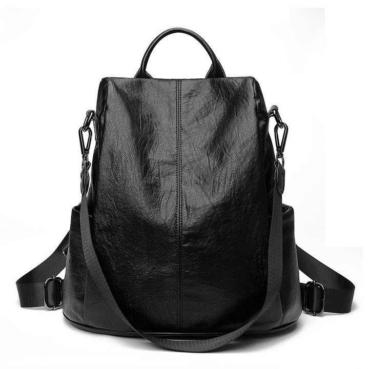 Versatile Leather Backpack