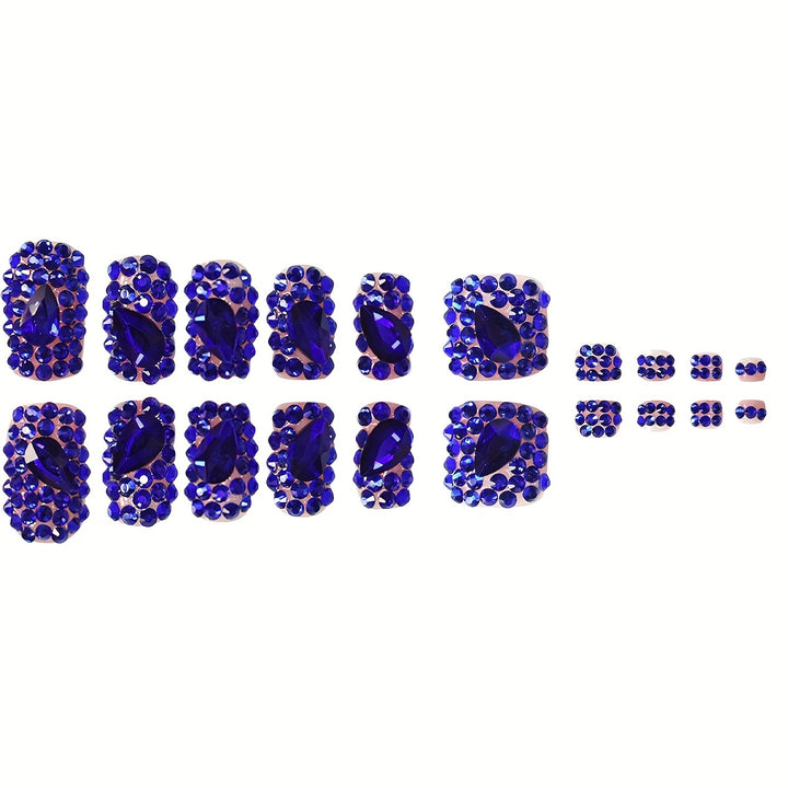 Glamorous Rhinestone Nail Art Stornfield
